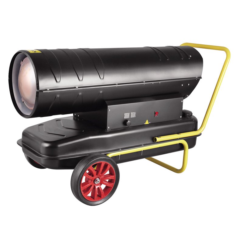 Industrial fuel fired warm air heater
